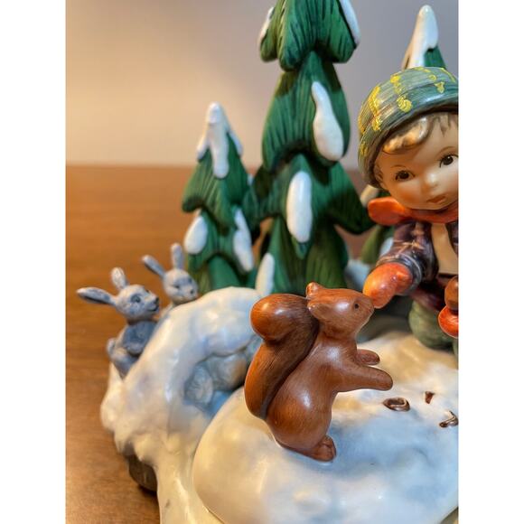 Goebel Hummelscapes Collection “Autumn Frolic” 1998 Figurine. Read Details - Picture 4 of 10